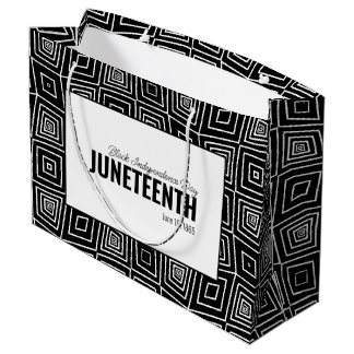 JUNETEENTH GROOT CADEAUZAKJE