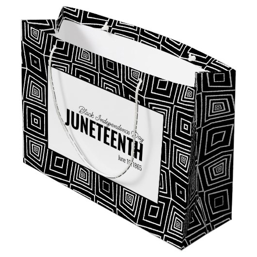 JUNETEENTH GROOT CADEAUZAKJE (Achterkant Gekanteld)