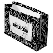 JUNETEENTH GROOT CADEAUZAKJE (Voorkant Gekanteld)