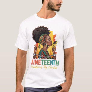 Juneteenth - Herinnering aan mijn voorouders T-shirt