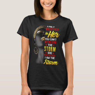 Juneteenth ik ben de zwarte vrouwen zwarte gesch t-shirt