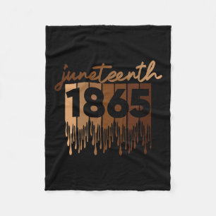 Juneteenth is mijn Onafhankelijkheidsdag Free ISH Fleece Deken