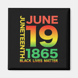 Juneteenth is mijn Onafhankelijkheidsdag Free ISH Magneet
