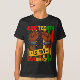 Juneteenth is mijn Onafhankelijkheidsdag Free ISH T-shirt