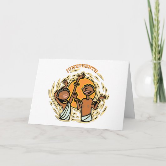 Juneteenth Kaart (Voorkant)