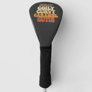 Juneteenth Krullende Kronkelige Kromme Karamel Mop Golfheadcover