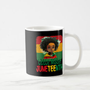 Juneteenth Little Mister Kids Zwarte Jongen Peuter Koffiemok