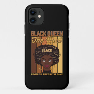 Juneteenth Melanin Black Girl de krachtigste iPhone 11 Hoesje