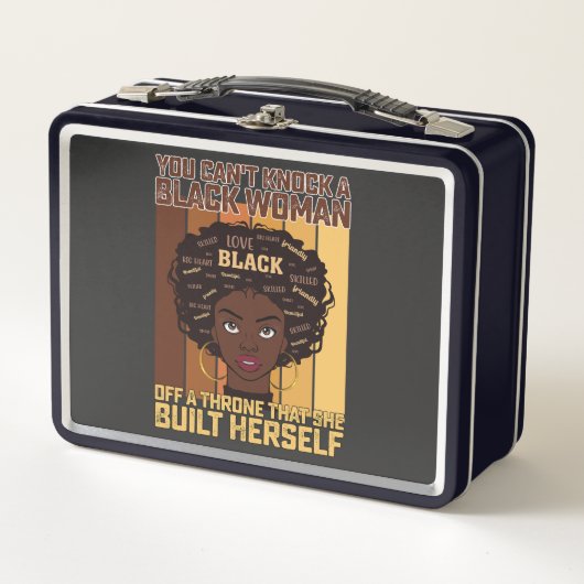 Juneteenth Melanin kan geen zwarte vrouw slaan (Voorkant)