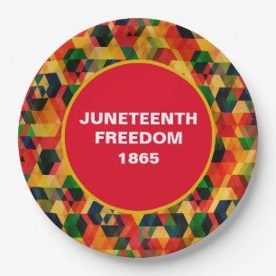 Juneteenth Paper Borden Papieren Bordje