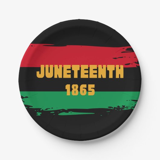 Juneteenth Papieren Bordje (Voorkant)
