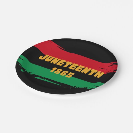 Juneteenth Papieren Bordje (Gekanteld)