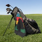 Juneteenth Queen Zwart Afro Melanine Meisje Golfhanddoek (Groen)