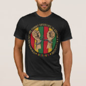 Juneteenth Quote T-shirt (Voorkant)