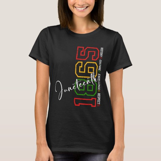 Juneteenth Shirts Women Men African American Junet (Voorkant)