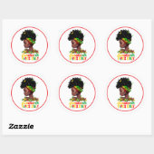 Juneteenth Stickers (Vel)