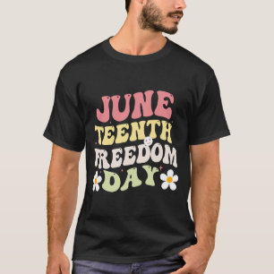 Juneteenth T-shirt voor vrouwen Juneteenth T-shirt