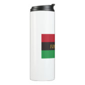 juneteenth thermosbeker (Gedraaid links)
