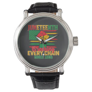 Juneteenth verbreekt elke keten sinds 1865 horloge