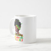 Juneteenth Vibes Coffee Mok (Voorkant links)