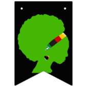 Juneteenth Vier Vrijheid Solidariteit 1865 Vlaggetjes (Tweede vlag)