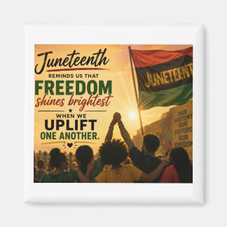 Juneteenth-viering Magneet