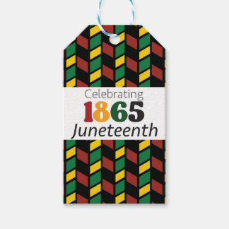Juneteenth viert sinds 1865 zwarte geschiedenis cadeaulabel