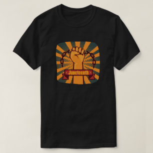Juneteenth Vrijheid T-shirt