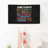 Juneteenth Words Black History American African Spandoek (Insitu)