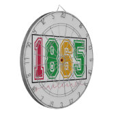 Juneteenth - Zwarte geschiedenis Dartbord (Voorkant Links)