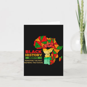 Juneteenth zwarte geschiedenis maand trots vuist m kaart
