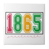 Juneteenth - Zwarte geschiedenis Tegeltje (Voorkant)