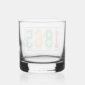 Juneteenth - Zwarte Geschiedenis Whisky Glas (Achterkant)