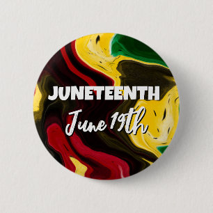 Junetetiende 19 juni ronde button 5,7 cm