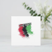 Junetetiende Aankondiging (Staand voorkant)