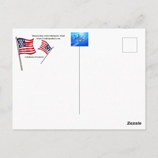 Junetetiende Briefkaart (Achterkant)