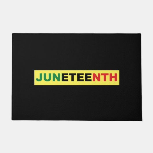 Junetetiende Deurmat (Voorkant)