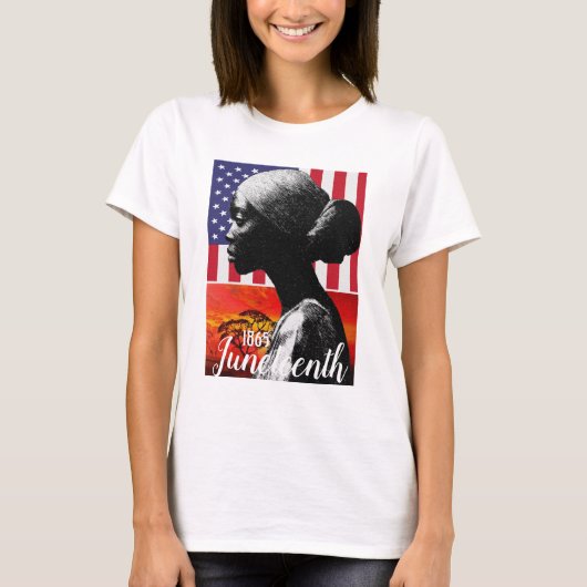 Junetetiende Freedom Celebration T-shirt (Voorkant)