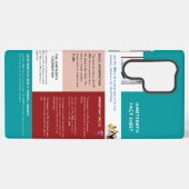 Junetetiende informatieblad samsung galaxy hoesje (Achterkant horizontaal)