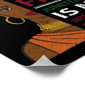 Junetetiende is mijn Onafhankelijkheidsdag Poster (Hoek)