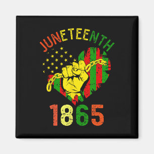 Junetetiende is mijn Onafhankelijkheidsdag zwarte Magneet
