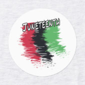 Junetetiende Labels (Design 2)