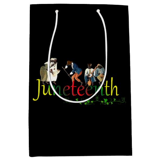 Junetetiende Medium Cadeauzakje (Voorkant)