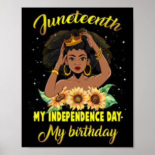 Junetetiende Mijn Onafhankelijkheidsdag Mijn verja Poster