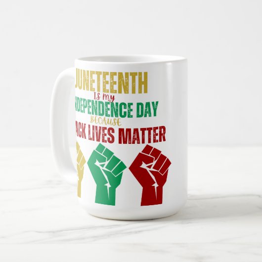 Junetetiende pan-Afrikaanse eerste Mok (Voorkant links)