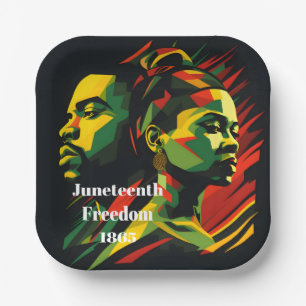 Junetetiende Papieren Bordje