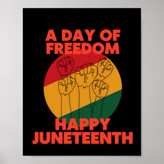 Junetetiende Poster (Voorkant)