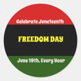 Junetetiende Ronde Sticker