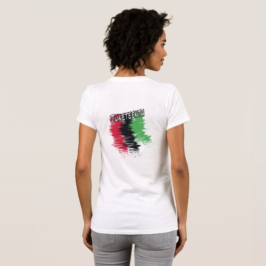 Junetetiende T-shirt (Achterkant volledig)