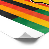 Junetetiende viering van de zwarte vrijheid poster (Hoek)